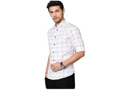 Mens Full Sleeves Check Shirts