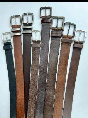Mens Handmade Reversible Leather Belt