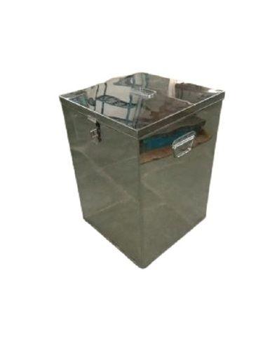 Rectangular Silver 4mm Stainless Steel Grain Storage Container