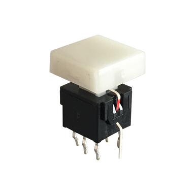 Red/Blue/Green/White Latching Illuminated Push Switches With Led