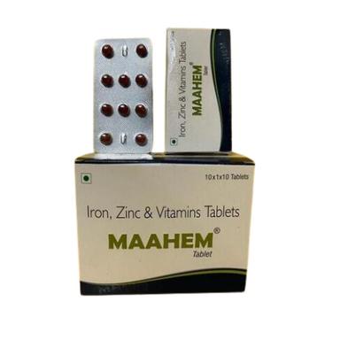 Iron Zinc and Vitamin Tablets