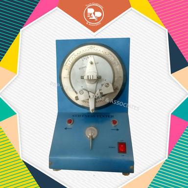 Stiffness Tester Taber Type Specimen Size: 38 X 70 Mm (15 X 2.75 Inch) For Bending Distance Of 5 Cm. 38 X 38 Mm (15 X 15 Inch) For Bending Dist