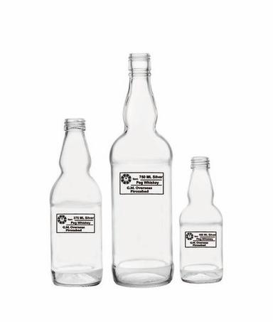 Transparent Country Liquor Glass Bottles