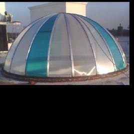Polycarbonate Skylight Dome, Shape: Dome