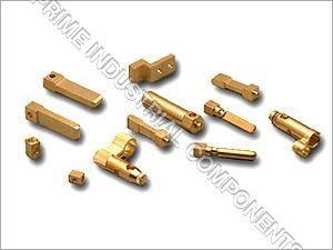 Golden Brass Electrical Socket