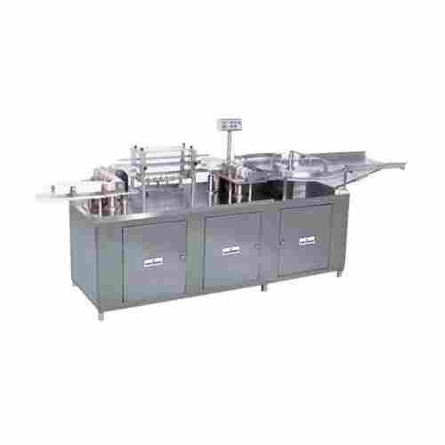 Automatic Bottle / Jars Air Jet And Vacuum Cleaning Machine