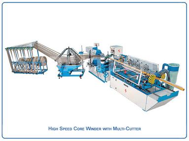 Paper Tube Winder With Multi Cutter For Kitchen Foil Tubes Grade: Semi-Automatic