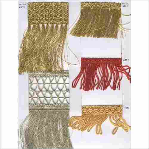 Metallic Fringes for Curtains