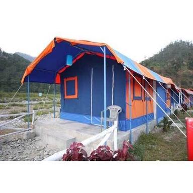 Blue & Orange Jungle Safari Tents