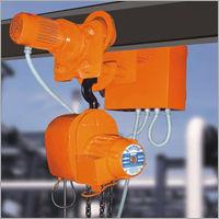 Orange Electric Chain Hoists