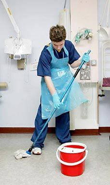 Blue Cleaning And Sweepers Kit