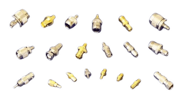 Golden Fiber Optic Connectors