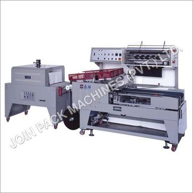 Grey And White Fully Automatic L-Sealer With Shrink Tunnel