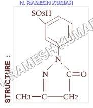 1(3-Sulfo)Phenyl 3-Methyl-5Pyrazolone (1:3 Spmp) Cas No: 119-17-5