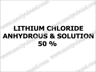  लिथियम क्लोराइड निर्जल और समाधान 50% 