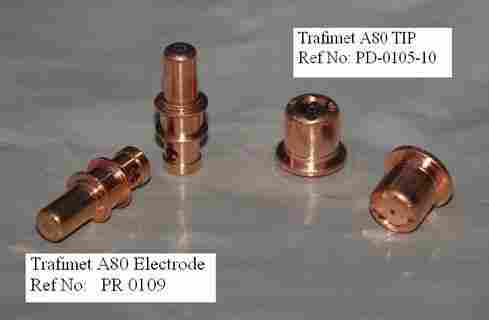 Trafimet A80,A81 Torch Consumables Parts
