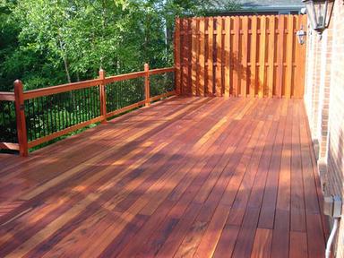 Wooden Colour Tigerwood Deck