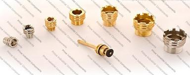 Round Brass Inserts For Ppr Pipes Fittings