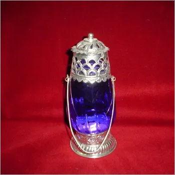 Purple & Silver Decorative Lantern