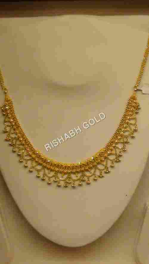 Gold And Diamond Necklace