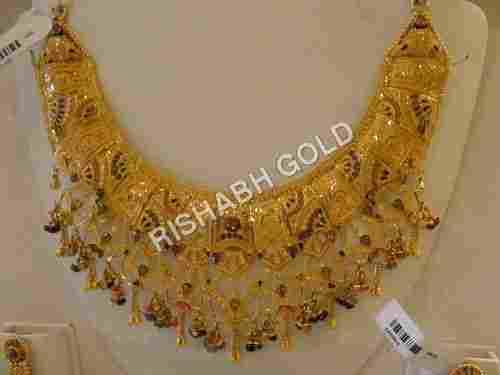 Bridal Gold Necklace Set