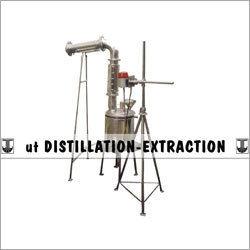 Distillation Extraction System Capacity: 15 Kg/Hr