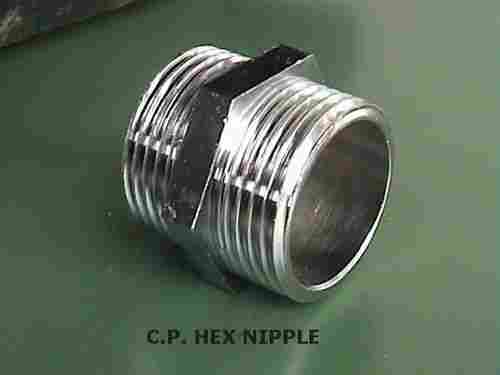 Brass Hex Nipple