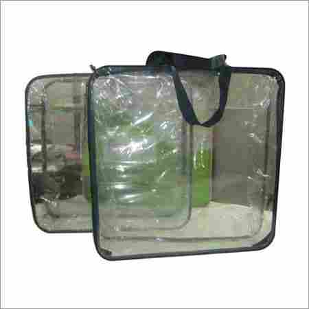 Wire Frame Comforter Bags with Handle