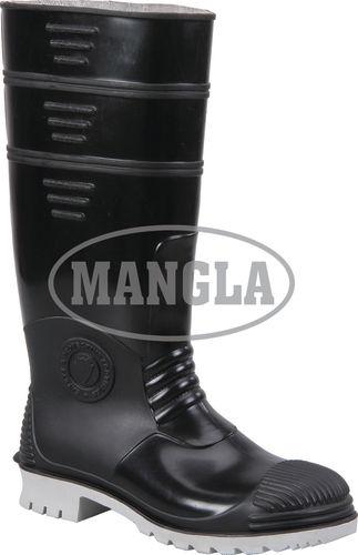 Black Industrial Gum Boots