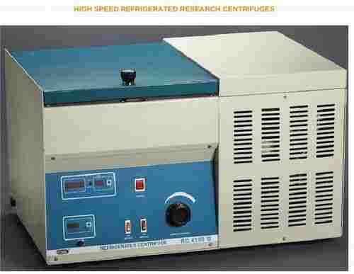 high speed refrigerated research centrifuges