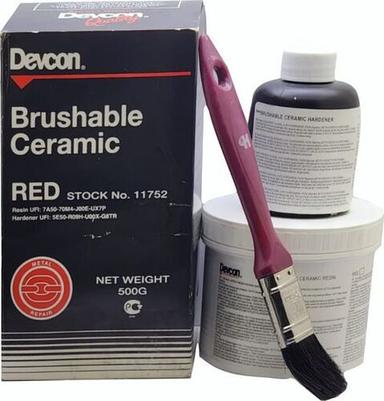 Devcon Brushable Ceramic Red Application: For Sealing
