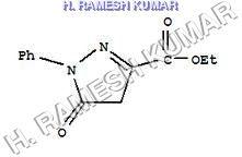 1-Phenyl-3-Carbethoxy-5- Pyrazolone (1:3:5 P.C.P) Cas No: 89-33-8