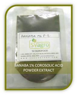 Banaba Leaf Extract Corosolic Acid Purity(%): 99%