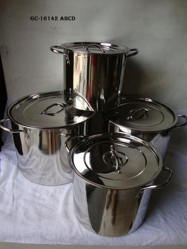 Silver Stainless Steel Kitchen Canister