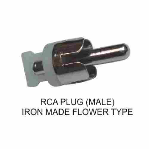 RCA Male Plug Flower Type 