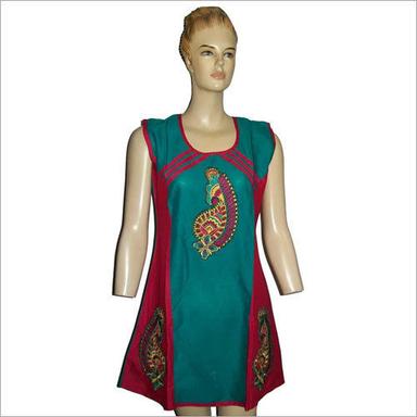 Indian Cotton Embroidered Fancy Kurtis