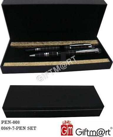 Black And Silver 2 Pens Gift Set