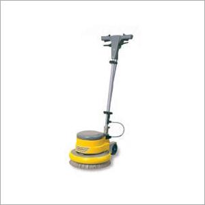 Yellow And Grey Single Disc Scrubber Machine