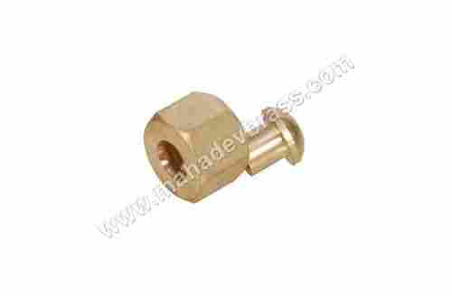 Brass Solder Nut Nipple