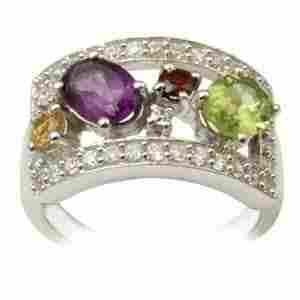 .925 sterling silver ring with gemstone silver rings with gemstones 925 silver gemstone ring
