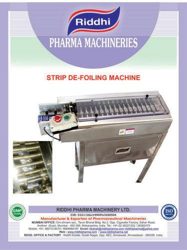 Automatic Strip De Foiling Machine