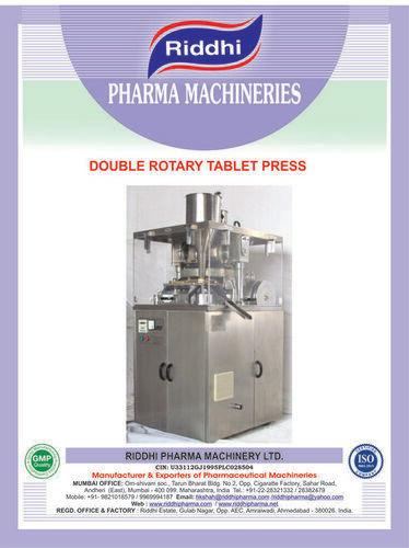 Silver Double Layer Tablet Press Machine