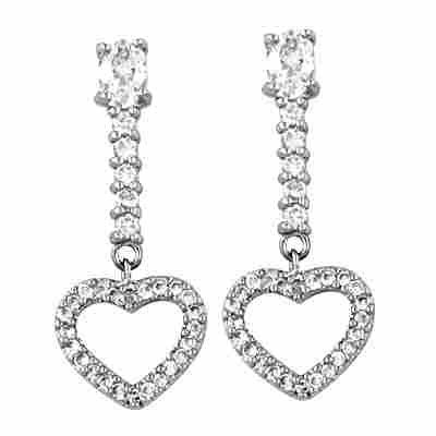 Imitation 925 Silver Jewelry Of Fashion CZ Earrings