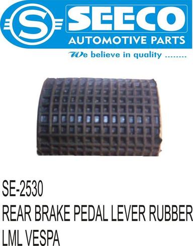 Polishing Rear Brake Padal Lever Rubber