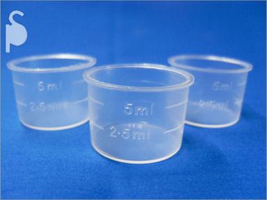 As Per Client Requirements 5Ml 22Mm Measuring Cup