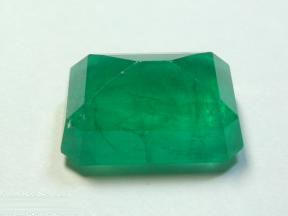 Sapphire Gem Emerald Cut Stone, Wholesale Color Faceted Gemstones, Sakota Mines Octagon Cut Emerald Stone