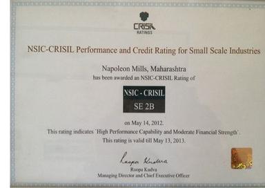 CRISIL Performance and Credit Rating