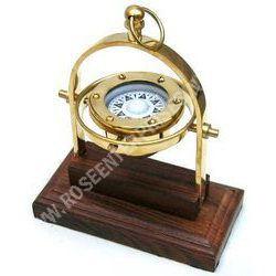 Handmade Nautical Marine Brass Gimbal Compass