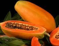 Orange Spray Dried Papaya-Powder 