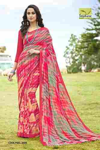 Indian Printed Saree
